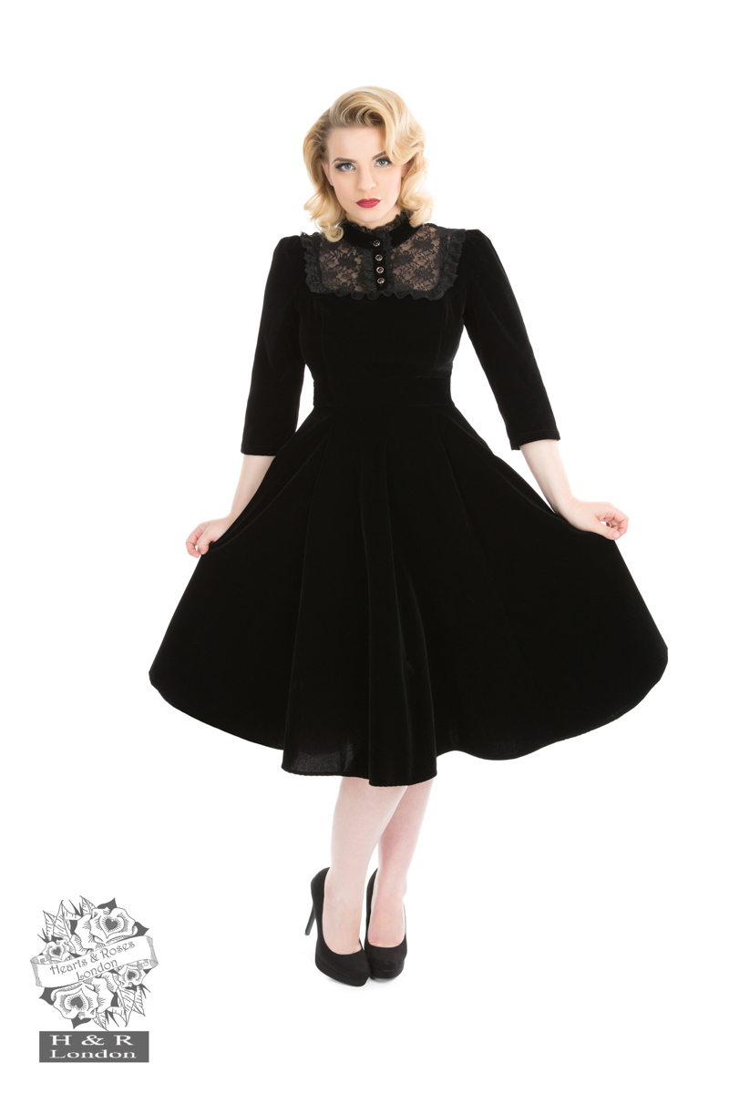 Nightshade Velvet Dress